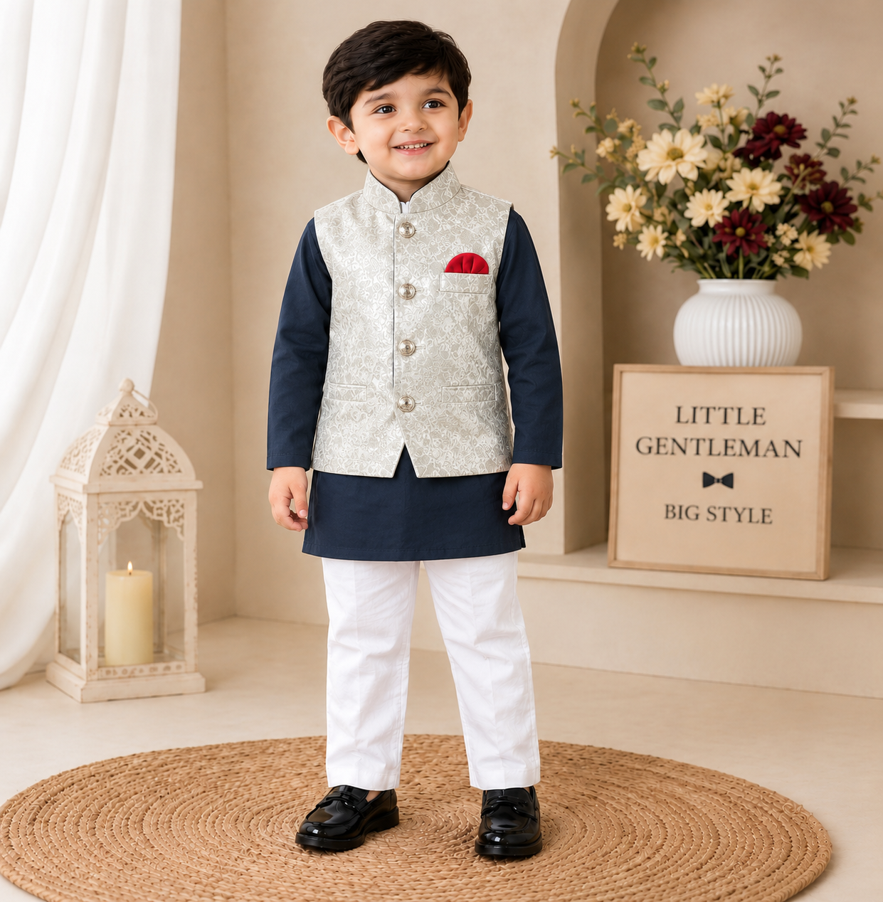 Baby Panjabi Set For Boy